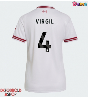 Liverpool Virgil van Dijk #4 Udebanetrøje Dame 2026-27 Kort ærmer Liverpool Virgil van Dijk #4 Udebanetrøje Dame 2026-27 Kort ærmer